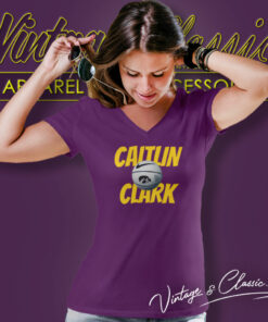 Iowa Hawkeyes Caitlin Clark Shirt Basketball Star V Neck TShirt