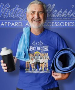 Iowa Hawkeyes God First Family Second Then Basketball V Neck TShirt