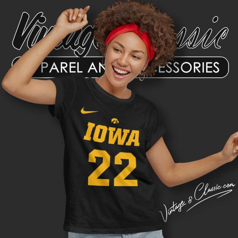 Iowa Hawkeyes Nike Caitlin Clark From The Logo 22 Women TShirt Iowa Hawkeyes Nike Caitlin Clark From The Logo 22 Women TShirt