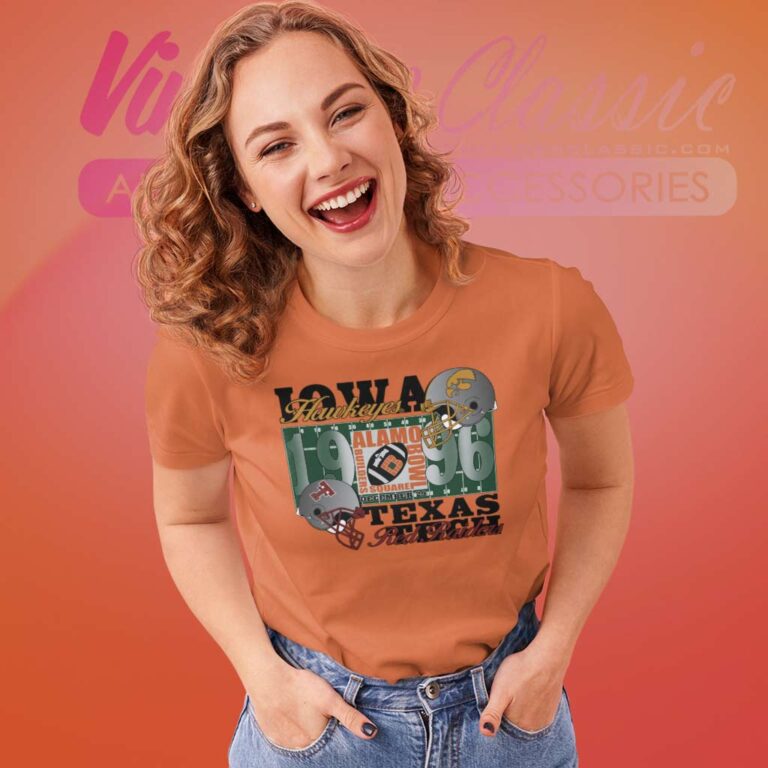 Iowa Hawkeyes Vs Texas Tech Red Raiders Women TShirt Iowa Hawkeyes Vs Texas Tech Red Raiders Women TShirt