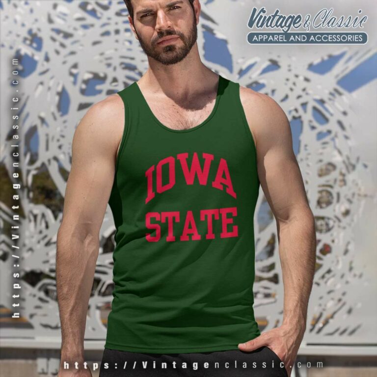 Iowa State University Classic Logo Tank Top Racerback Iowa State University Classic Logo Tank Top Racerback