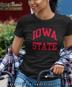 Iowa State University Classic Logo Shirt 6 Iowa State University Classic Logo Women TShirt