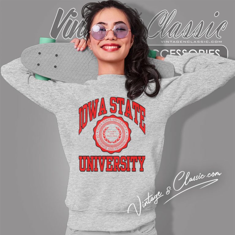 Iowa State University Cyclones Circle Logo Sweatshirt Iowa State University Cyclones Circle Logo Sweatshirt