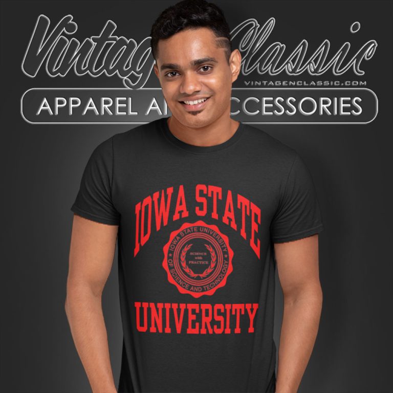 Iowa State University Cyclones Circle Logo T Shirt Iowa State University Cyclones Circle Logo T Shirt