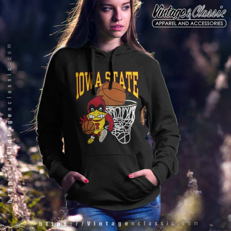Iowa State University Shirt Cardinal Cyclones Basketball Hoodie Iowa State University Shirt Cardinal Cyclones Basketball Hoodie