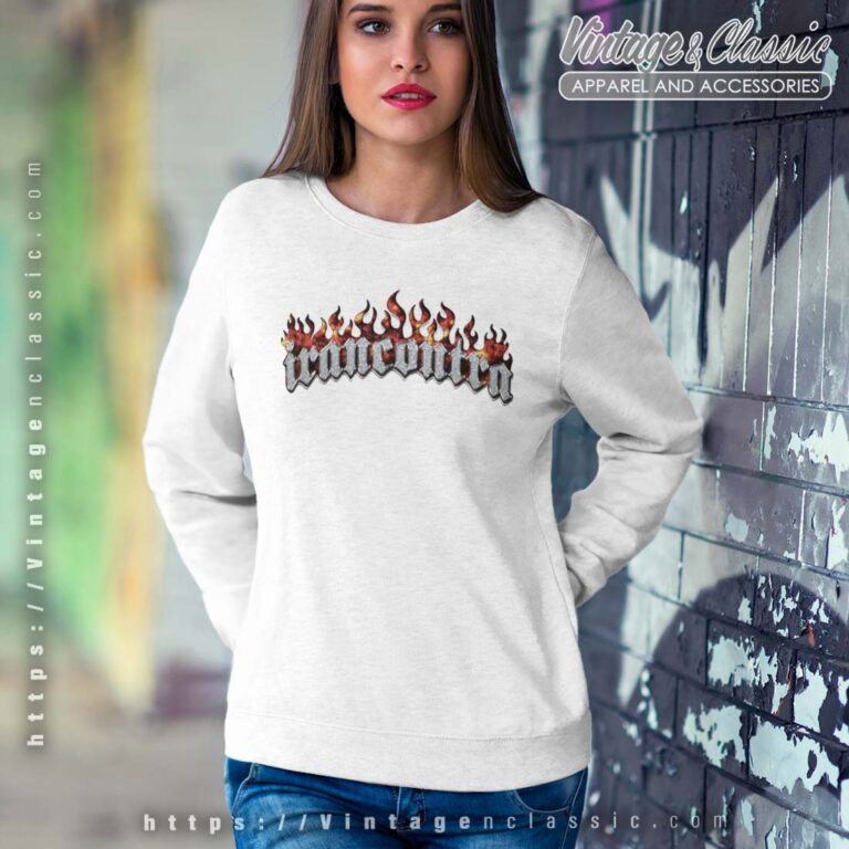 Iran Contra Logo Flame Sweetshirt Iran Contra Logo T Shirt Iran Contra Logo Flame Sweetshirt Iran Contra Logo T Shirt