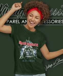Iron Maiden Aces High Women TShirt