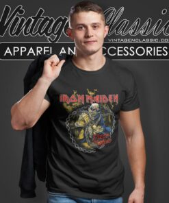 Iron Maiden Chain Ring Shirt 4 Iron Maiden Chain Ring T Shirt