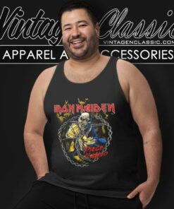 Iron Maiden Chain Ring Shirt 5 Iron Maiden Chain Ring Tank Top Racerback