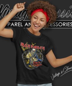 Iron Maiden Chain Ring Shirt 7 Iron Maiden Chain Ring Women T Shirt
