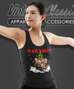 Iron Maiden Christmas Shirt 4 Iron Maiden Christmas Tank Top Racerback