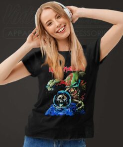 Iron Maiden Final Frontier Album Women TShirt