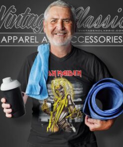 Iron Maiden Killers Album Shirt 5 Iron Maiden Killers Album V Neck TShirt