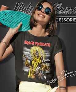 Iron Maiden Killers Album Shirt 6 Iron Maiden Killers Album Women T Shirt