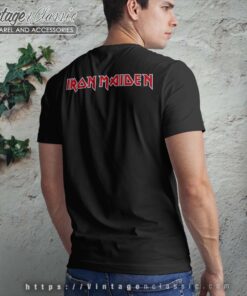 Iron Maiden Shirt Iron Maiden Can I Play With Madness Shirt 6 Iron Maiden Logo Backside Shirt