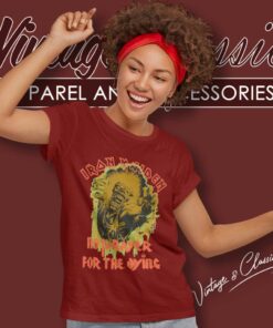 Iron Maiden No Prayer For The Dying Shirt 6 Iron Maiden No Prayer For The Dying Women TShirt
