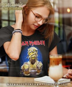 Iron Maiden Powerslave Mummy Women TShirt