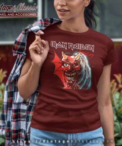Iron Maiden Purgatory 2003 Tour Shirt 7 Iron Maiden Purgatory 2003 Tour Shirt Women TShirt