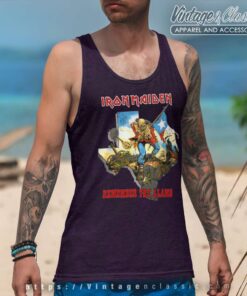 Iron Maiden Remember The Alamo Shirt 4 Iron Maiden Remember The Alamo Tank Top Racerback
