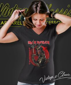 Iron Maiden Senjutsu Album Shirt 6 Iron Maiden Senjutsu Album V Neck TShirt