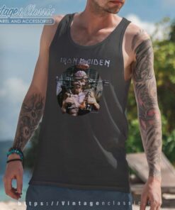 Iron Maiden Shirt 1995 The X Factor Album 4 Iron Maiden Shirt 1995 The X Factor Album Tank Top Racerback