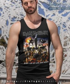Iron Maiden Shirt A Matter Of Life And Death 5 Iron Maiden Shirt A Matter Of Life And Death Tank Top Racerback