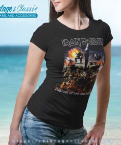 Iron Maiden Shirt A Matter Of Life And Death 7 Iron Maiden Shirt A Matter Of Life And Death Women TShirt