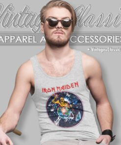 Iron Maiden Shirt Beast On The Run 5 Iron Maiden Shirt Beast On The Run Tank Top Racerback