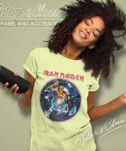 Iron Maiden Shirt Beast On The Run 7 Iron Maiden Shirt Beast On The Run Women T Shirt