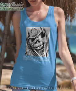 Iron Maiden Shirt Iron Maiden Boxed Face Eddie Number Of The Beast Shirt 4 Iron Maiden Shirt Iron Maiden Boxed Face Eddie Number of the Beast Tanktop