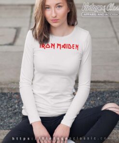 Iron Maiden Shirt Iron Maiden Classic Logo Shirt 4 Iron Maiden Shirt Iron Maiden Classic Logo Longsleeves