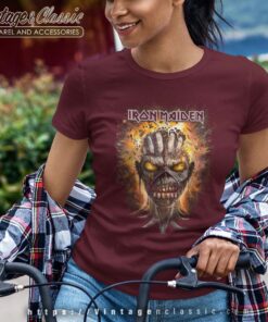 Iron Maiden Shirt Iron Maiden Exploding Head Eddie Tshirt
