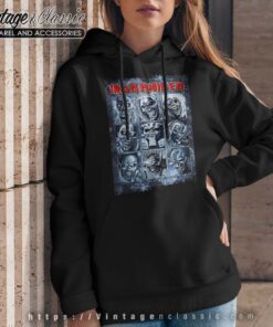 Iron Maiden Shirt Iron Maiden Nine Eddies Hoodie