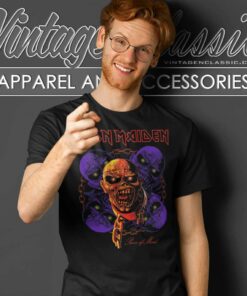 Iron Maiden Shirt Piece Of Mind Multi Head Eddie T Shirt