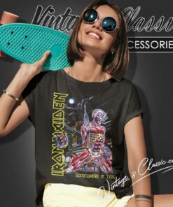 Iron Maiden Shirt Somewhere In Time 6 Iron Maiden Shirt Somewhere In Time Women T Shirt