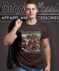 Iron Maiden Shirt Stranger In A Strange Land 4 Iron Maiden Shirt Stranger In A Strange Land T Shirt