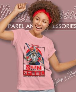 Iron Maiden Shirt Sun And Steel 6 Iron Maiden Shirt Sun And Steel Women T Shirt