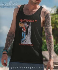Iron Maiden Shirt The Beast In New York 4 Iron Maiden Shirt The Beast In New York Tank Top Racerback