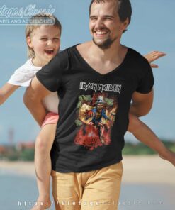 Iron Maiden Shirt The Book Of Souls 6 Iron Maiden Shirt The Book Of Souls V Neck TShirt