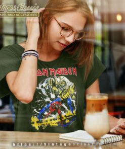 Iron Maiden Shirt The Number Of The Beast Women TShirt