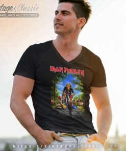 Iron Maiden Shirt Tour De France 2019 7 Iron Maiden Shirt Tour De France 2019 V Neck TShirt