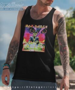 Iron Maiden Shirt Virtual Xi World Tour 6 Iron Maiden Shirt Virtual Xi World Tour Tank Top Racerback