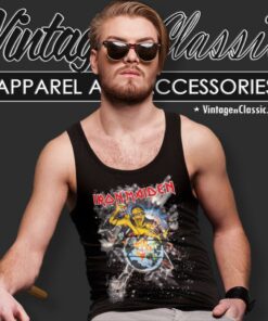 Iron Maiden Shirt World Piece Tour 5 Iron Maiden Shirt World Piece Tour Tank Top Racerback