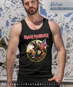 Iron Maiden The Trooper Tank Top Racerback