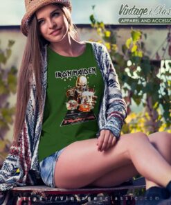 Iron Maiden Trooper Beer Tour Shirt 7 Iron Maiden Trooper Beer Tour Women TShirt