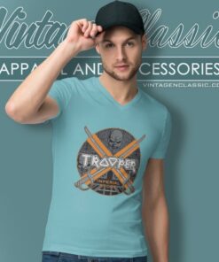 Iron Maiden X Label Shirt 5 Iron Maiden X Label V Neck TShirt