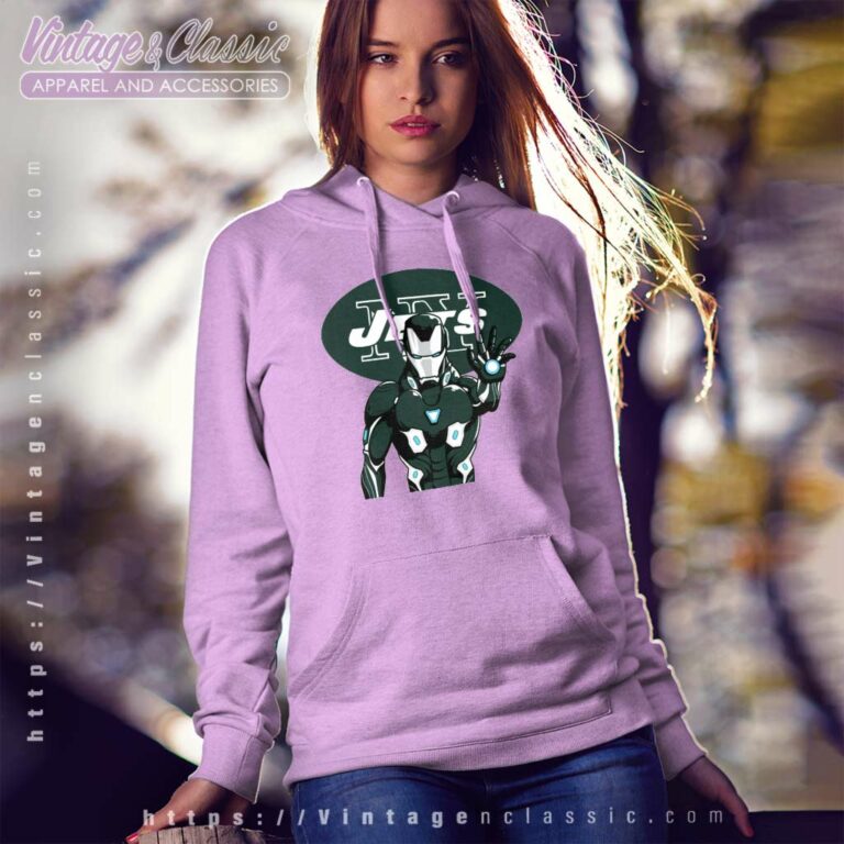 Iron Man New York Jets Hoodie Iron Man New York Jets Hoodie