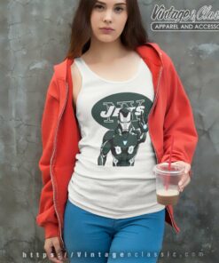 Iron Man New York Jets Tank Top Racerback