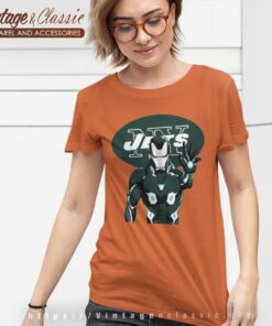 Iron Man New York Jets Women TShirt