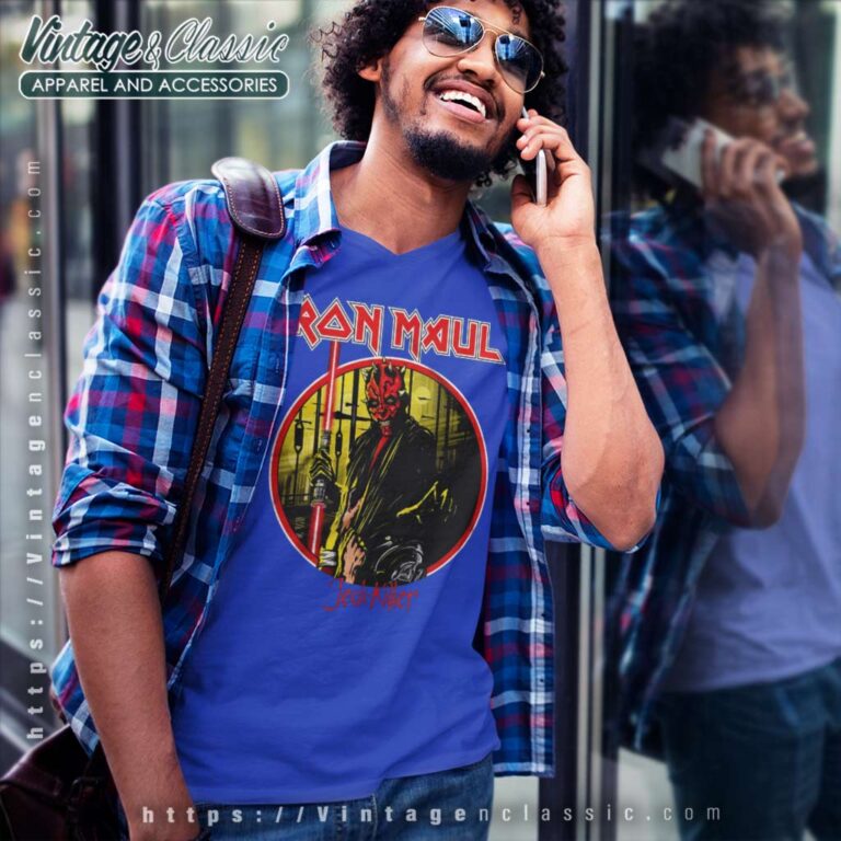 Iron Maul Jedi Killer V Neck TShirt Iron Maul Jedi Killer V Neck TShirt